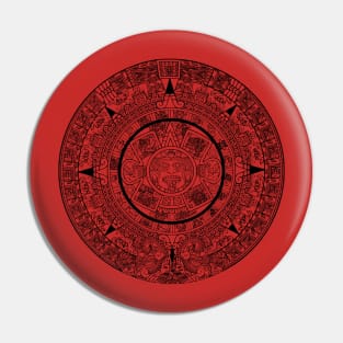 Mayan Calendar Pin