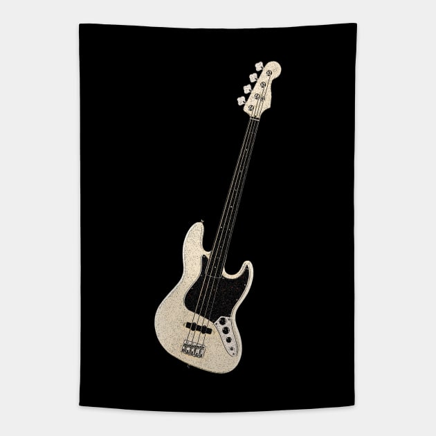 Electric Bass #1 Tapestry by corekah