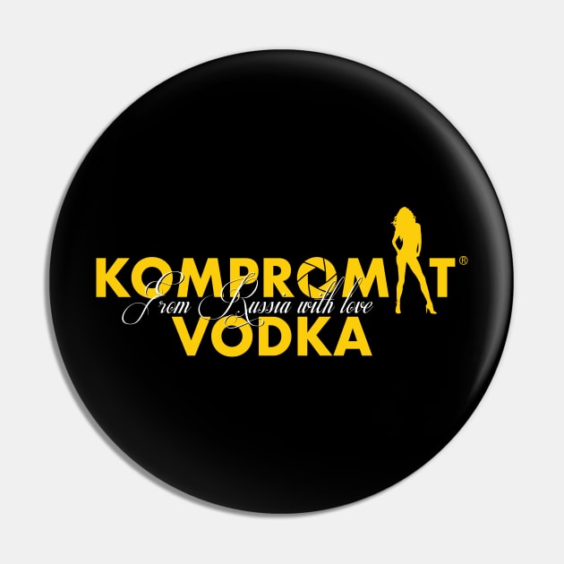 Kompromat Vodka Pin by marcovhv