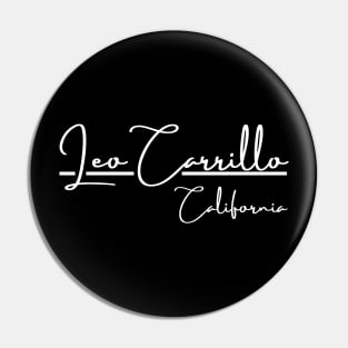 Leo Carrillo California Pin