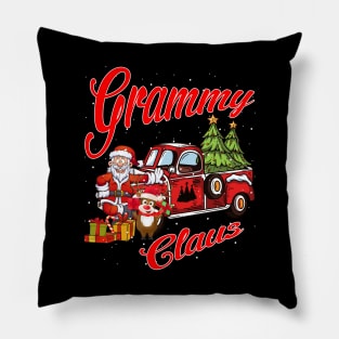 Grammy Claus Santa Car Christmas Funny Awesome Gift Pillow