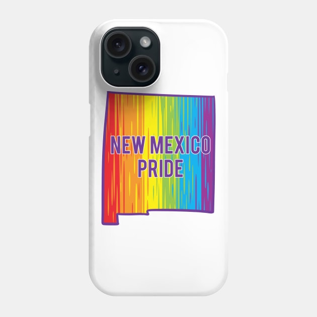 New Mexico Pride Phone Case by Manfish Inc.