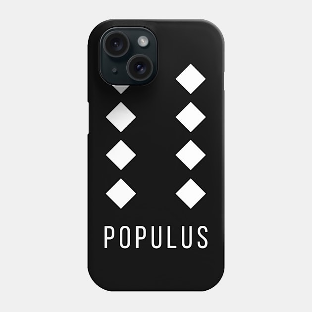 Populus Geomantic Figure Phone Case by moonlobster