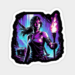 Lara Croft Fan-Art Magnet