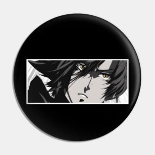 Jōichirō Yukihira Angry Eyes Pin