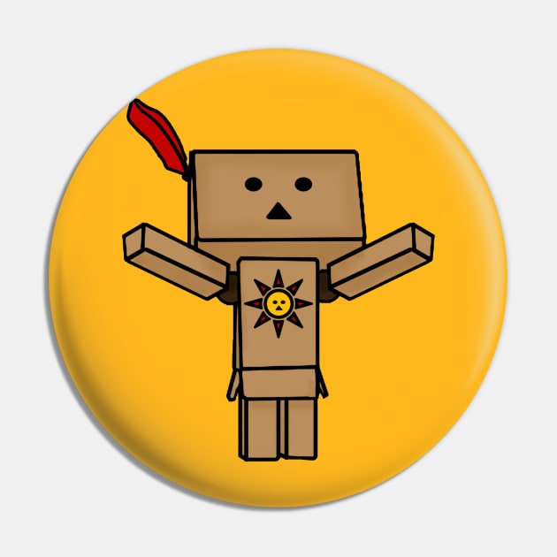 Danbo Praise the Sun Pin by zoddie