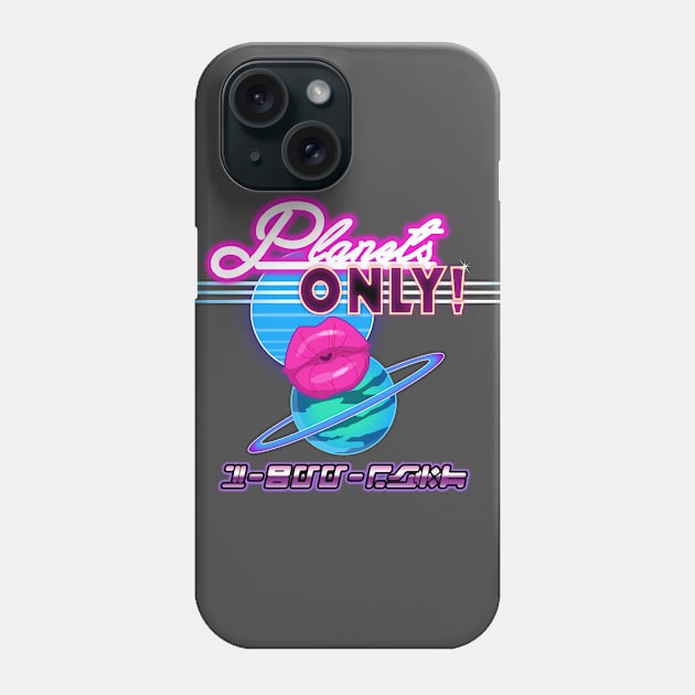 Planets Only! Phone Case by iannorrisart