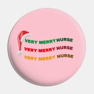 Merry Nurse Pin