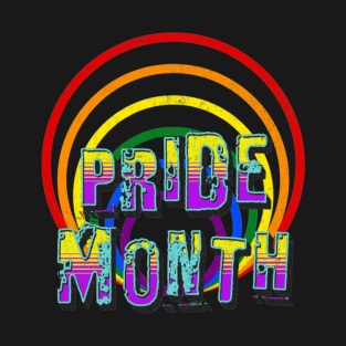 circle pride month T-Shirt