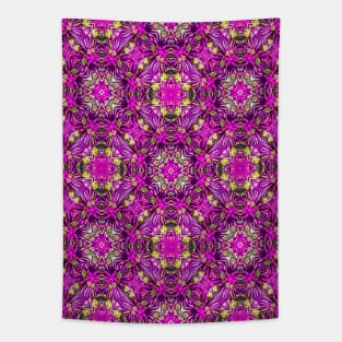 Beautiful purple flower patterns. Tapestry