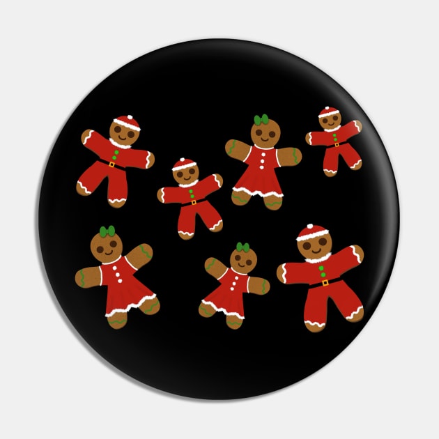 Gingerbread people Pin by tothemoons