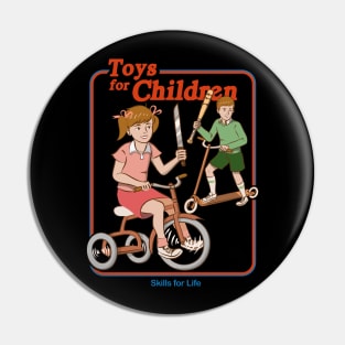 Toys for Children - Parody Vintage Pin