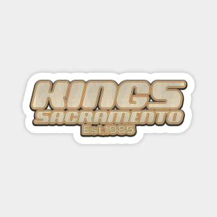 Sacramento Kings / Old Style Vintage Magnet