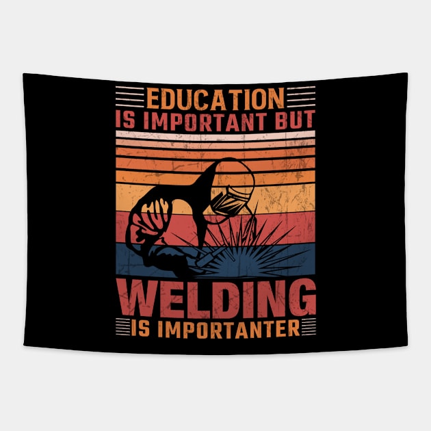 welding Tapestry by Lifestyle T-shirts