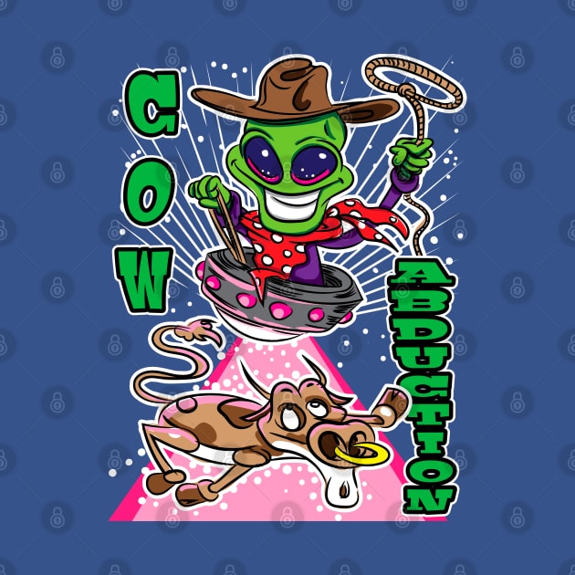 Cow Abduction Alien Abduction Cow by eShirtLabs