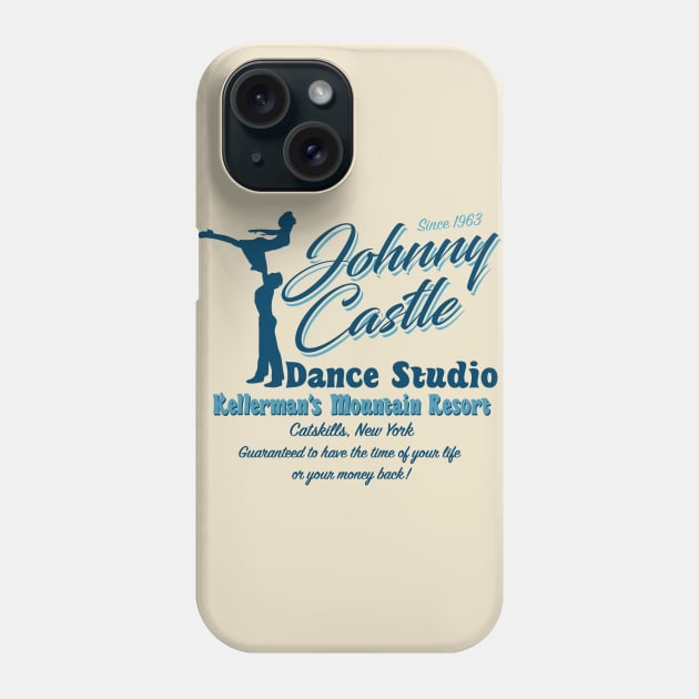 Dirty Dancing Johnny Castle Dance Studio Lts Phone Case by Alema Art