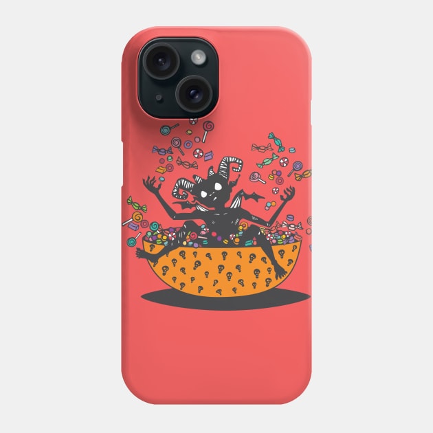 Halloween Imp Phone Case by lauran