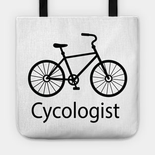 Cycologist, Biking Gift For Men, Biking Gift For Women, Funny Bike Lover Gift, Funny Cycling , Cycle Psychology Tote