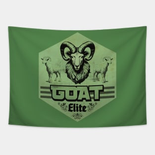 Green Goat Elite Team Tapestry