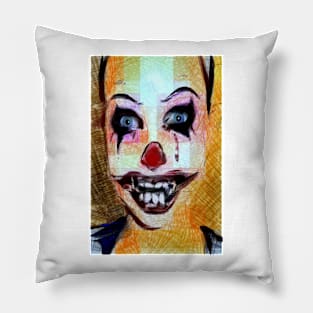 Halloween Mask #5 Pillow