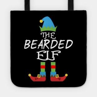 The Bearded Elf Matching Family Group Christmas Party SANTA Tote