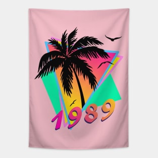 1989 Tropical Sunset Tapestry