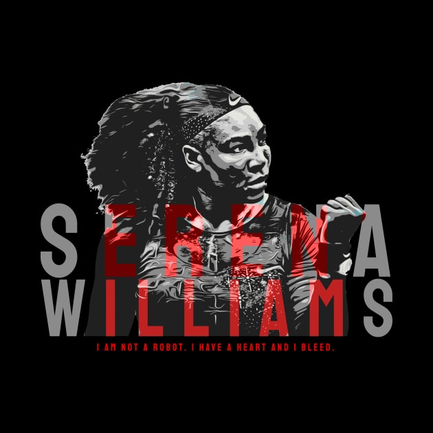 serena williams urban style by V x Y Creative