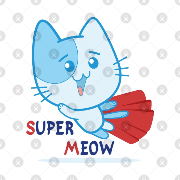 Superhero Super Meow by FunawayHit