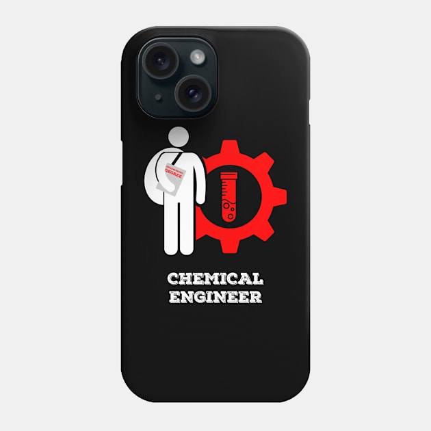 Chemical engineer Phone Case by MBNEWS