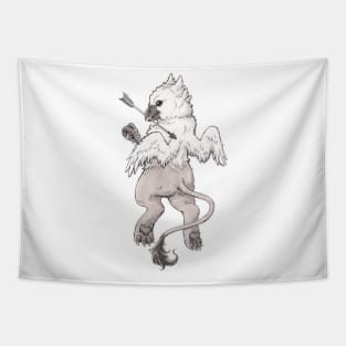 Griffin Arrow Tapestry