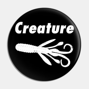 Creature tacklebox design white Pin