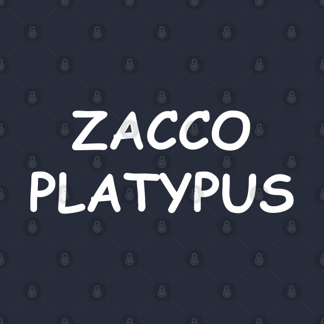 ZACCO PLATYPUS: Version One by AislingKiera