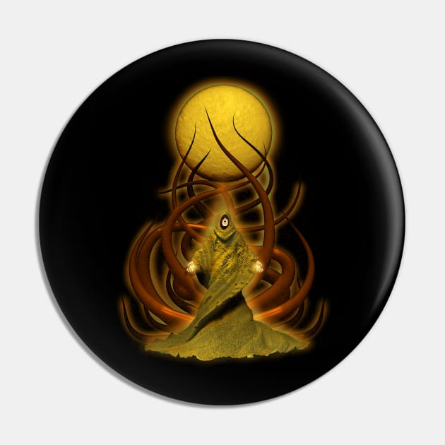 Hastur P.Lovecraft Pin by Liquid Feline