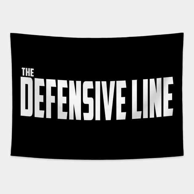 The Defensive Line Tapestry by Illustratorator