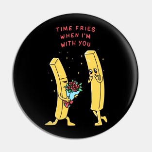 Romantic French Fries Pin