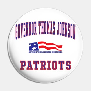 Governor Thomas Johnson High School Patriots Premium C1 Pin