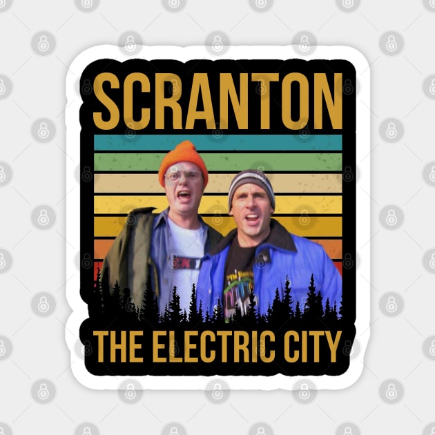 Scranton The Electric City Magnet by ellman708