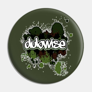 Dubwise-Bg Splatters Pin