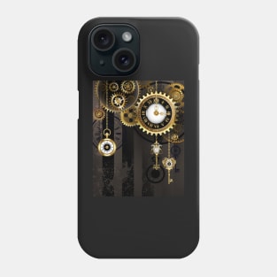 Antique Clock with Keys ( Steampunk ) Phone Case