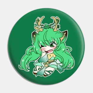 Haruka Vtuber Vshojo Chibi Pin