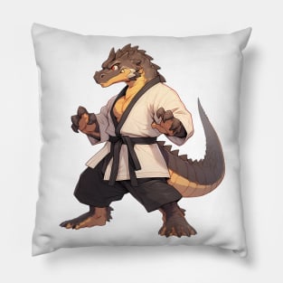 Karate Dragon Master Pillow