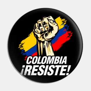 Colombia Resiste Pin