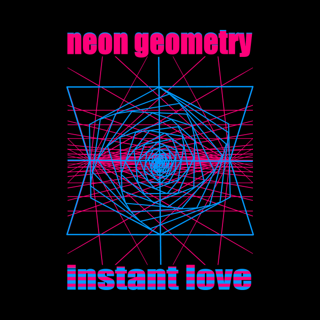 neon geometry by vender