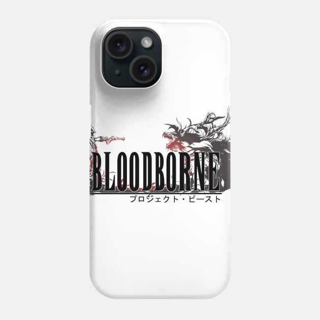 Blood Fantasy (White border) Phone Case by GurrenSwagann