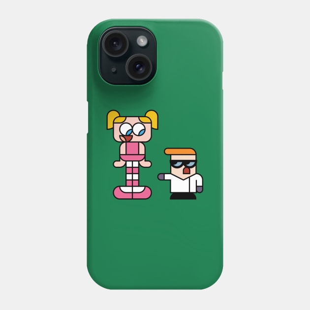 dexters laboratory Phone Case by Tooniefied