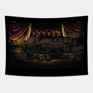 The Phantom Train Of The Opera Tapestry