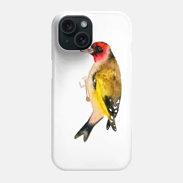 Goldfinch Phone Case by chloeklbennett