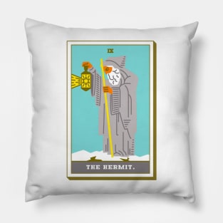 IX - The Hermit - Tarot Card Pillow