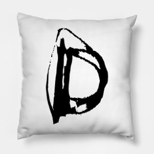 Dark and Gritty Letter G from the alphabet Pillow