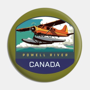 Powell River BC Canada Pin